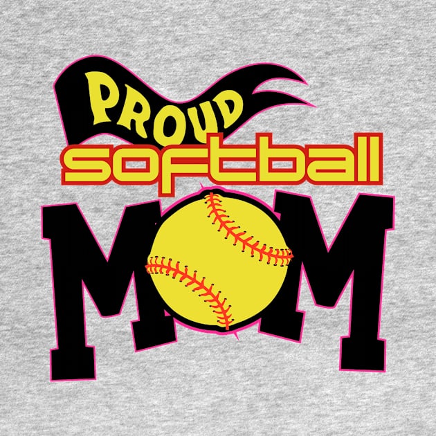 Proud softball mom by Spikeani